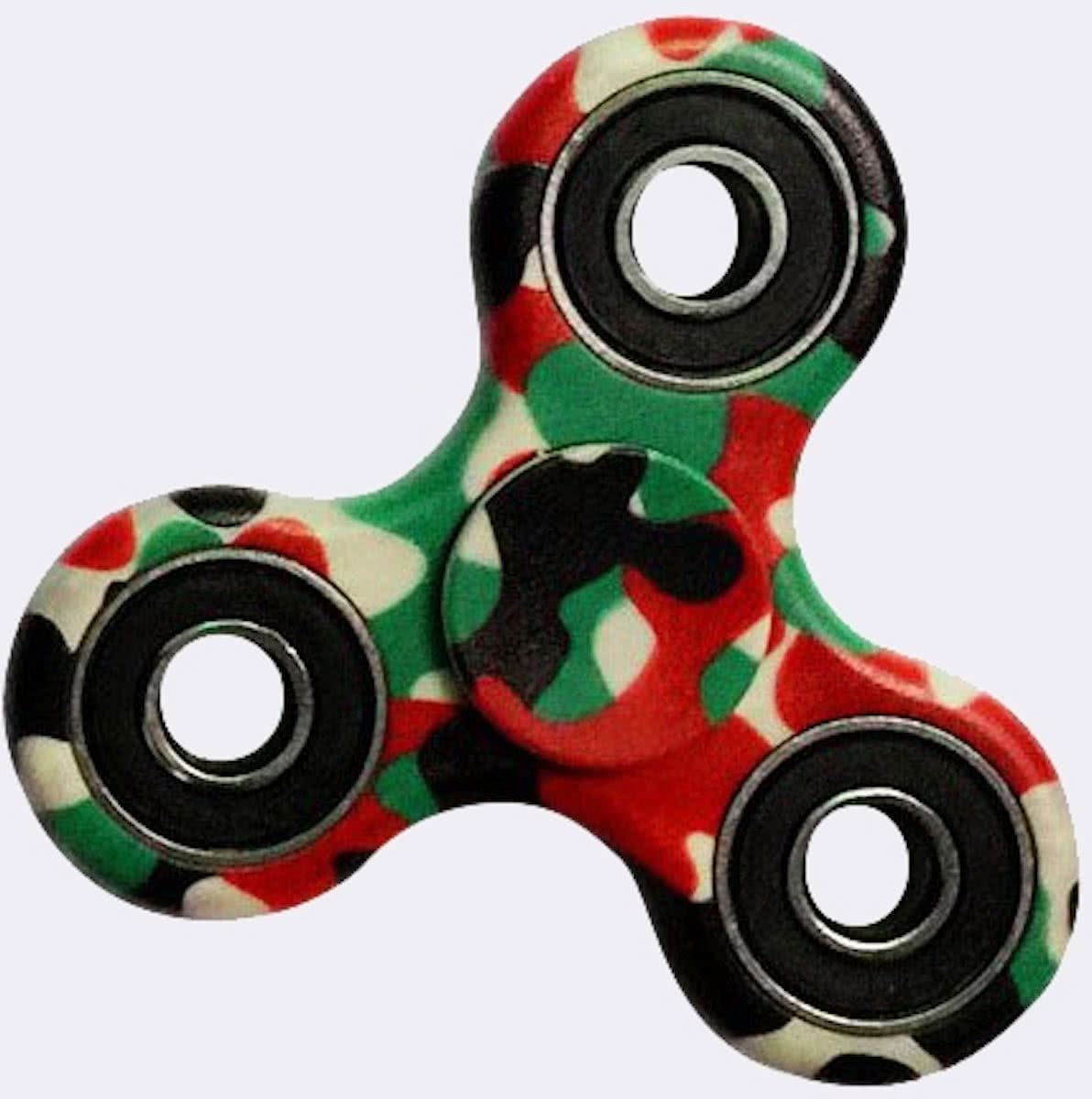 Fidget Spinner | Hand Spinner | Anti Stress Spinner | Rage 2017 | Spinners |- Camo Groen